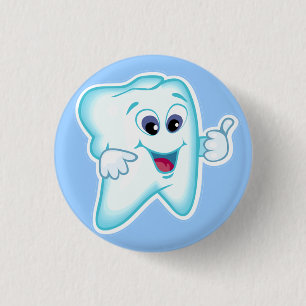 Badge Rond 2,50 Cm Hygiéniste dentaire drôle