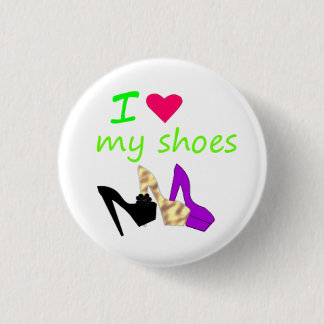 Badge Rond 2,50 Cm i love my shoes