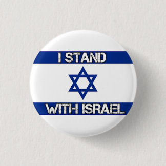 Badge Rond 2,50 Cm I Stand with Israel