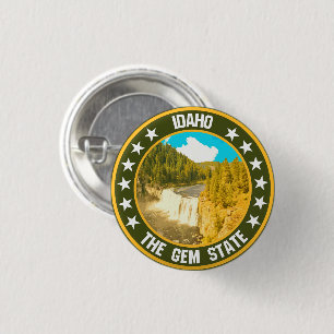 Badge Rond 2,50 Cm Idaho