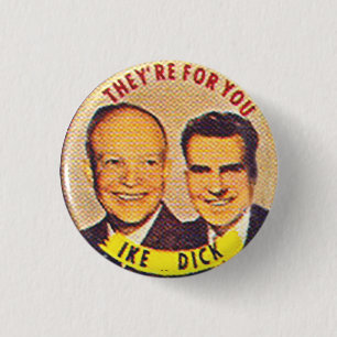 Badge Rond 2,50 Cm Ike-Dick - bouton
