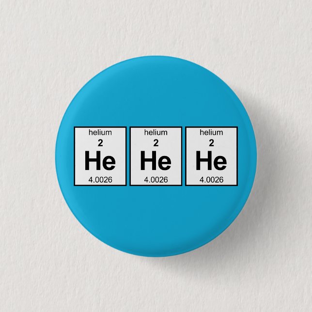 Badge Rond 2,50 Cm Il il il Tableau périodique (Devant)