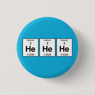 Badge Rond 2,50 Cm Il il il Tableau périodique