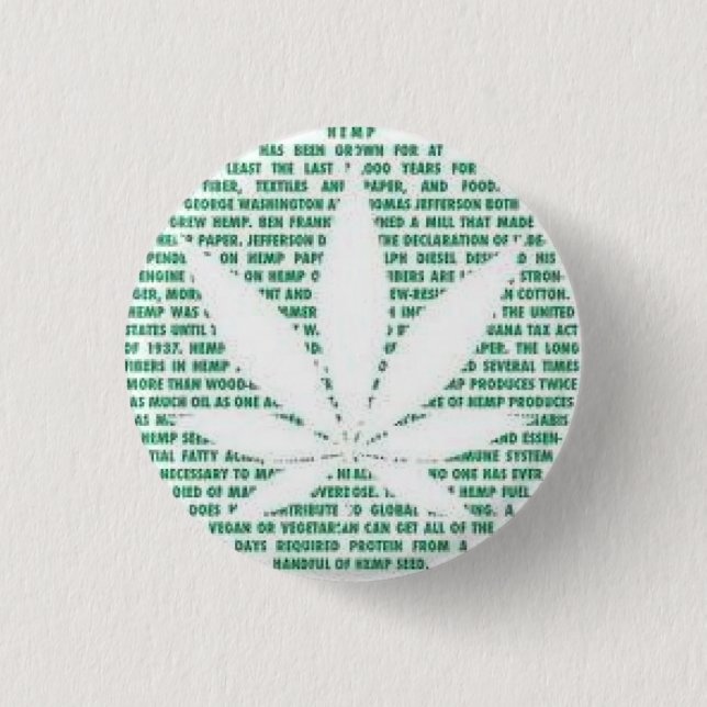 Badge Rond 2,50 Cm Il légalise It (Devant)