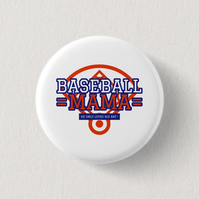Badge Rond 2,50 Cm Il N'Aime Que Sa Chauve (Devant)