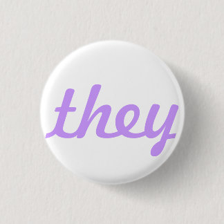Badge Rond 2,50 Cm ils bouton/goupille de pronom