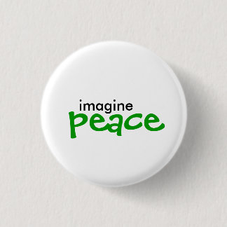 Badge Rond 2,50 Cm imaginez, paix