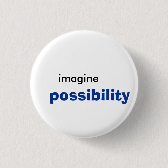 Badge Rond 2,50 Cm imaginez, possibilité (Devant)