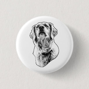 Badge Rond 2,50 Cm Impression joyeuse, défilé de points