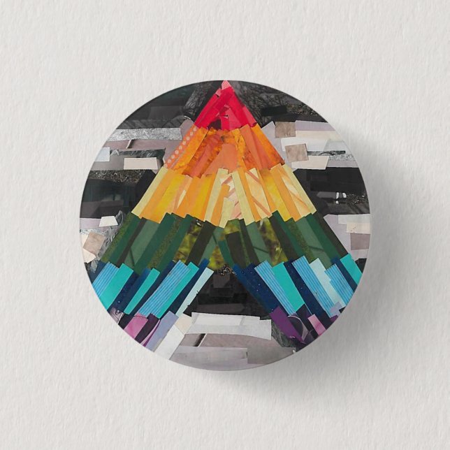 Badge Rond 2,50 Cm Indicateur Ally (Devant)