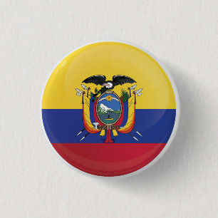 Badge Rond 2,50 Cm Indicateur d'icône ronde de l'Équateur