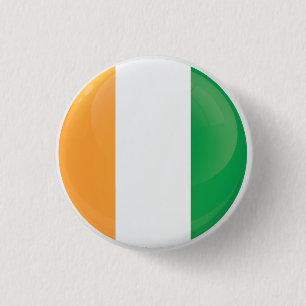 Badge Rond 2,50 Cm Indicateur Icône Ronde Irlande