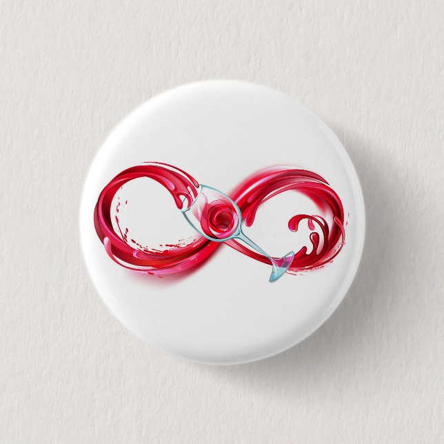 Badge Rond 2,50 Cm Infinity (Devant)