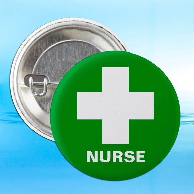 Badge Rond 2,50 Cm Infirmière et premiers soins, Ambulance, Docteur (Créateur téléchargé)