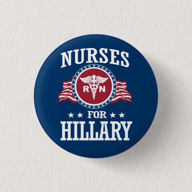 BADGE ROND 2,50 CM INFIRMIÈRES POUR LA HILLAIRE (Devant)