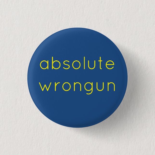 Badge Rond 2,50 Cm insigne absolu de 3 cm (Devant)