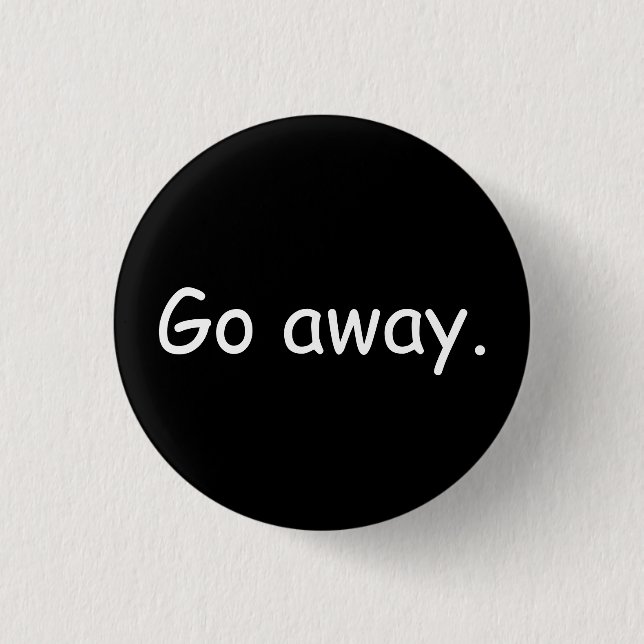 Badge Rond 2,50 Cm Insigne Aller (Devant)