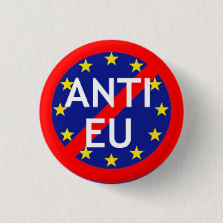 Badge Rond 2,50 Cm Insigne Anti-UE