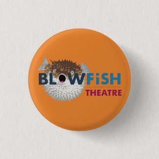 Badge Rond 2,50 Cm Insigne de Blowfish