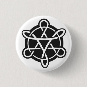 Badge Rond 2,50 Cm Insigne de Celtic de Carolan