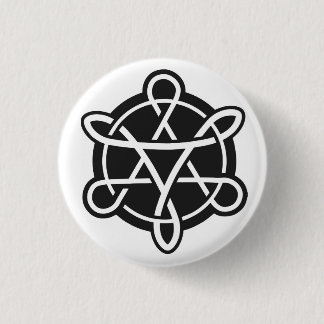 Badge Rond 2,50 Cm Insigne de Celtic de Carolan
