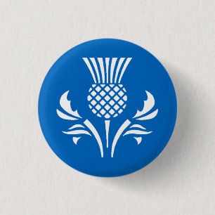 Badge Rond 2,50 Cm Insigne de chardon de l'Ecosse