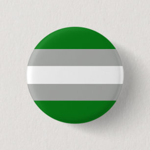 Badge Rond 2,50 Cm Insigne de drapeau de la fierté Greyromatique