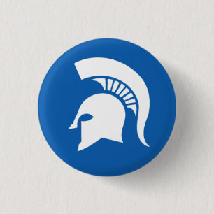 Badge Rond 2,50 Cm Insigne de la Grèce - casque de Hoplite