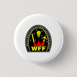 Badge Rond 2,50 Cm Insigne de l'installation de vol Nasa Wallops