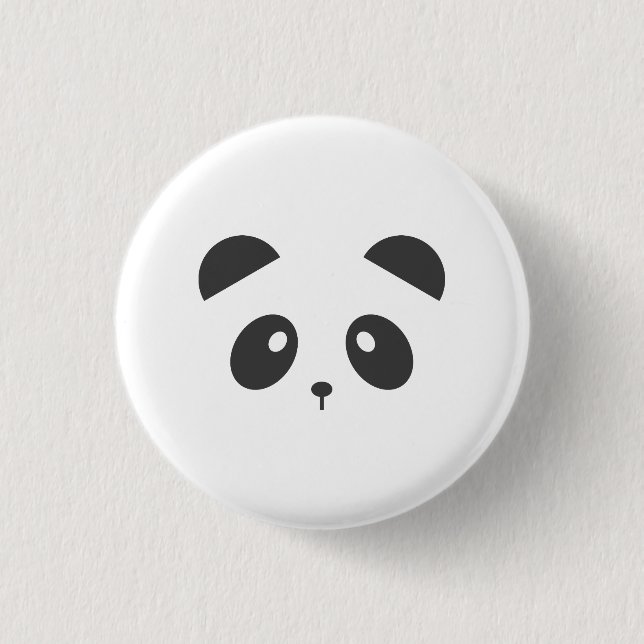 Badge Rond 2,50 Cm Insigne de panda (Devant)