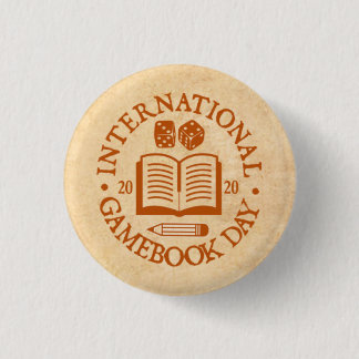 Badge Rond 2,50 Cm Insigne de parchemin de la Journée internationale 