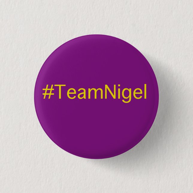 Badge Rond 2,50 Cm Insigne de TeamNigel (Devant)