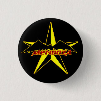 Badge Rond 2,50 Cm Insigne d'étoile de Mendoza*