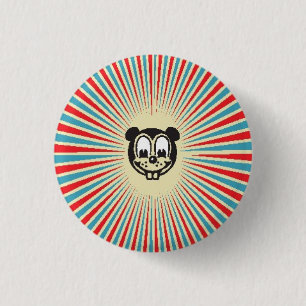 Badge Rond 2,50 Cm Insigne d'ours