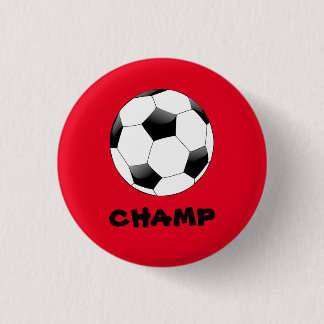 Badge Rond 2,50 Cm Insigne du champ de football
