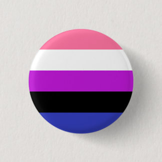 Badge Rond 2,50 Cm Insigne du drapeau de Genderfluide