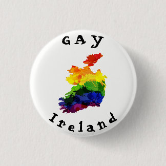 Badge Rond 2,50 Cm Insigne GAI de l'Irlande