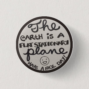 Badge Rond 2,50 Cm Insigne plat stationnaire plat