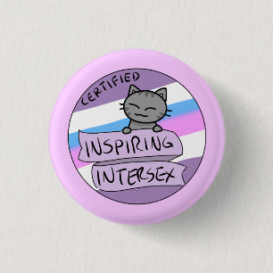 Badge Rond 2,50 Cm Intersex de inspiration