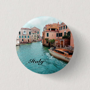 Badge Rond 2,50 Cm Italie Venise