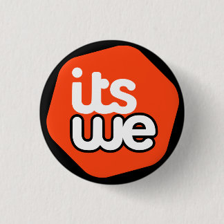 Badge Rond 2,50 Cm It's We - parody logo - button
