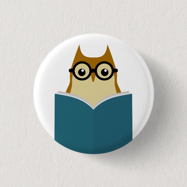 Badge Rond 2,50 Cm J'adore lire (Devant)