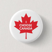 J'Ai Choisi Le Bouton Arrondi Du Canada