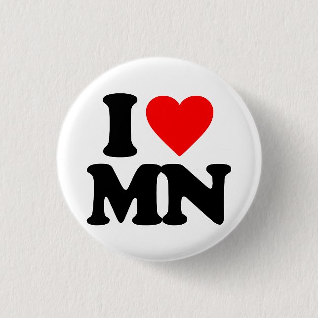 BADGE ROND 2,50 CM J'AIME LE MANGANÈSE (Devant)