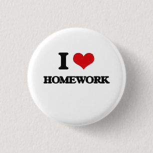 Badge Rond 2,50 Cm J'aime le travail