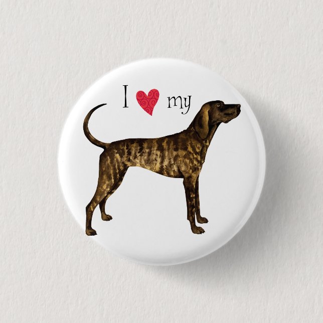 Badge Rond 2,50 Cm J'aime ma peau de lott (Devant)