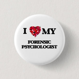 Badge Rond 2,50 Cm J'aime mon psychologue légal