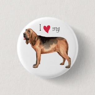 Badge Rond 2,50 Cm J'aime mon sang