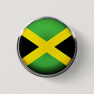 Badge Rond 2,50 Cm JAMAÏQUE - Bouton