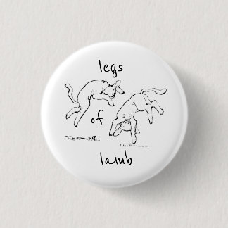 Badge Rond 2,50 Cm Jambes d'agneau